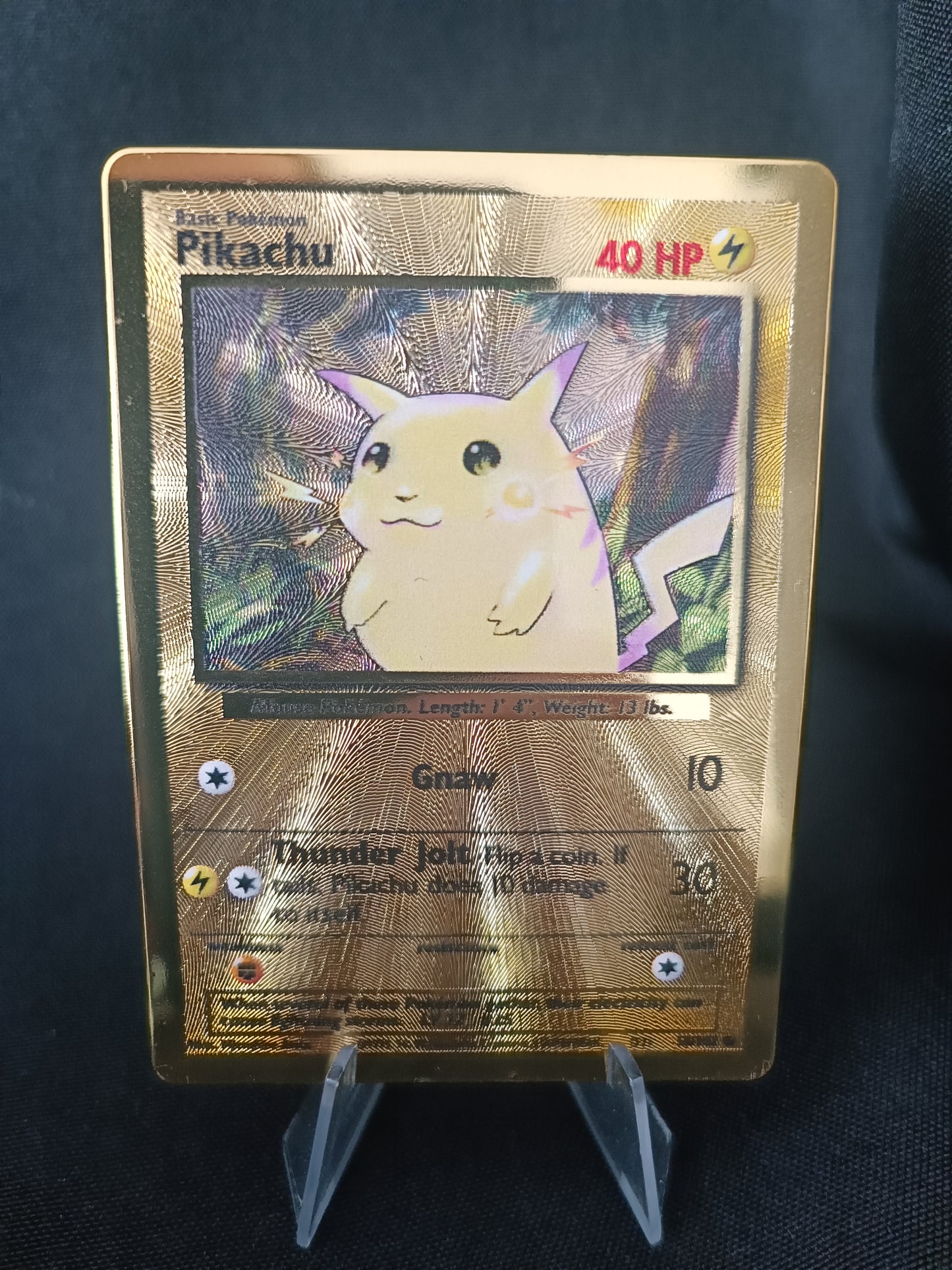Pikachu Métal - Promo Célébration