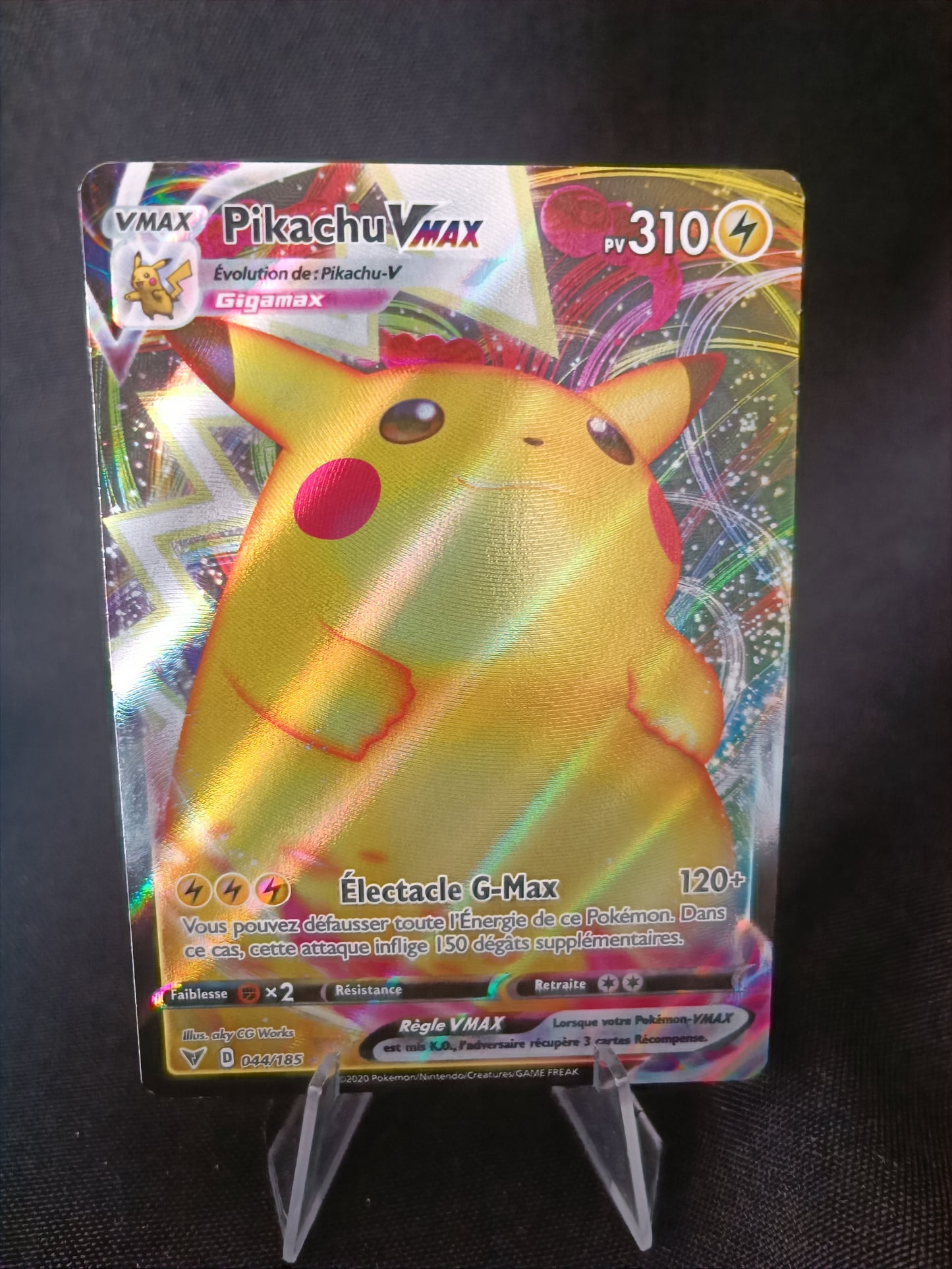 Pikachu  Vmax - Voltage Eclatant - 044/185