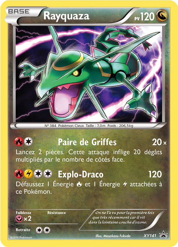 Rayquaza Holo - Promo  - XY141
