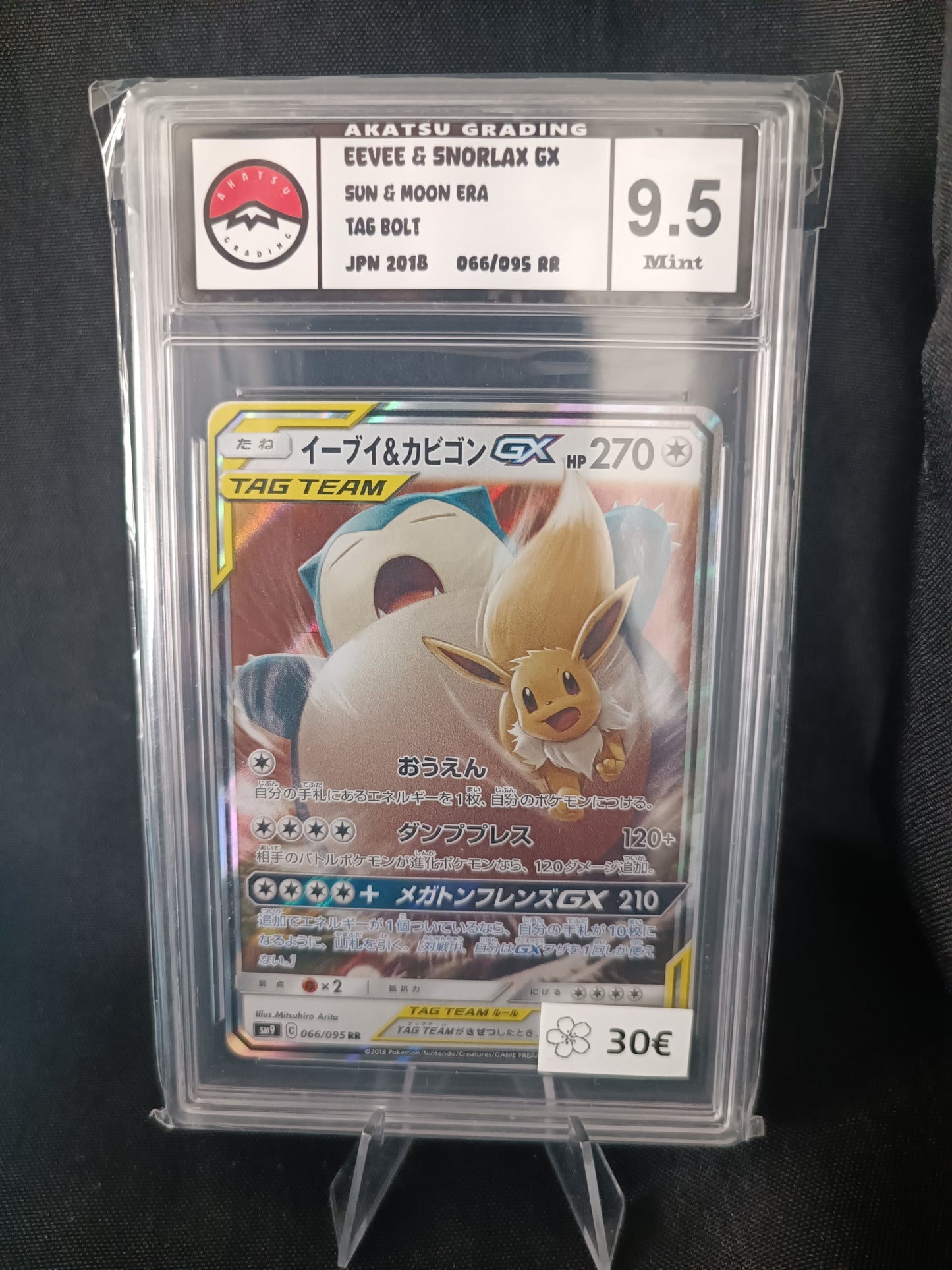 Evoli Ronflex Tag team Gradee 9.5 - SM9 Japonais - 067/095