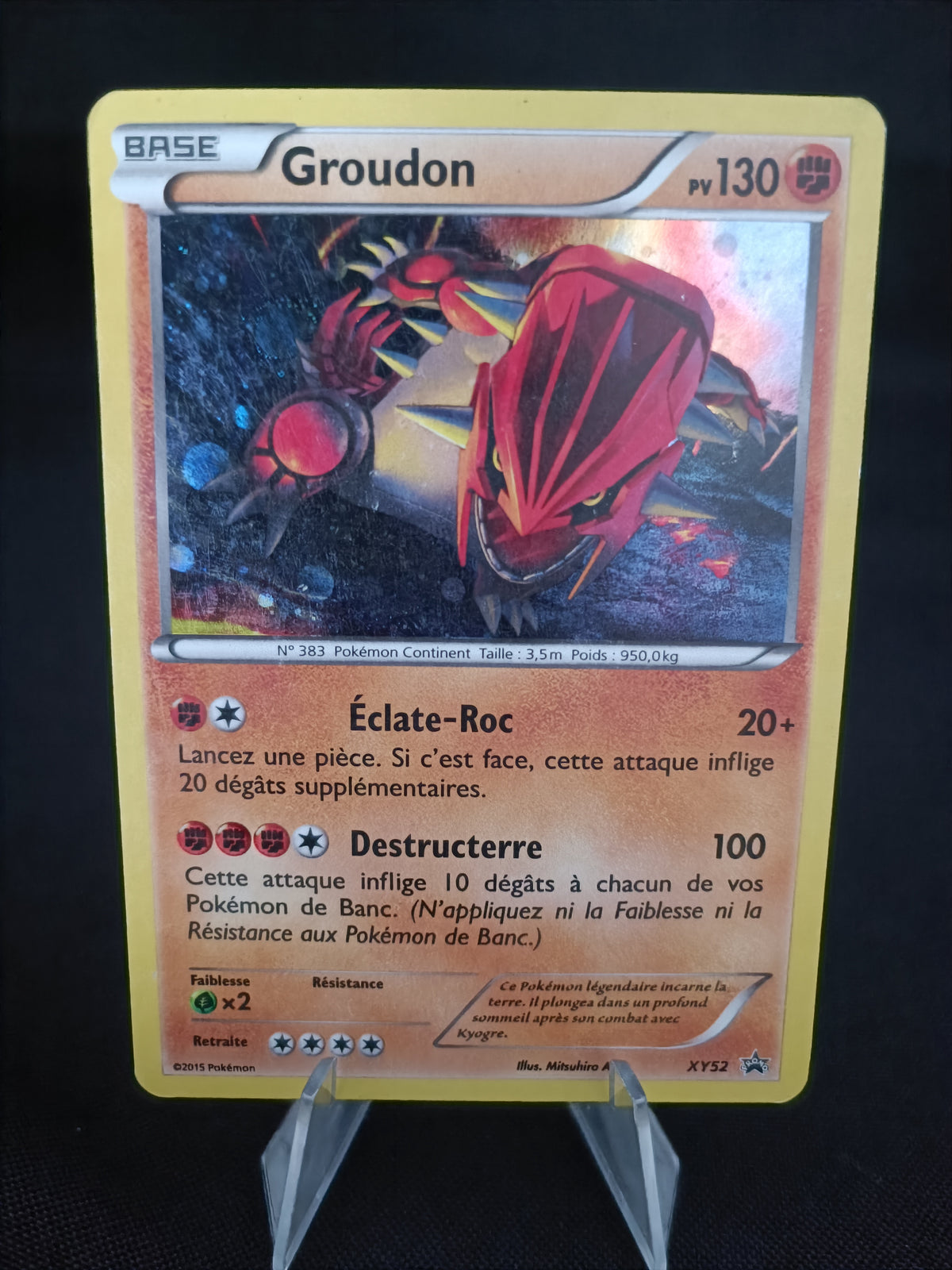 Groudon Holo  - Promo  - XY52