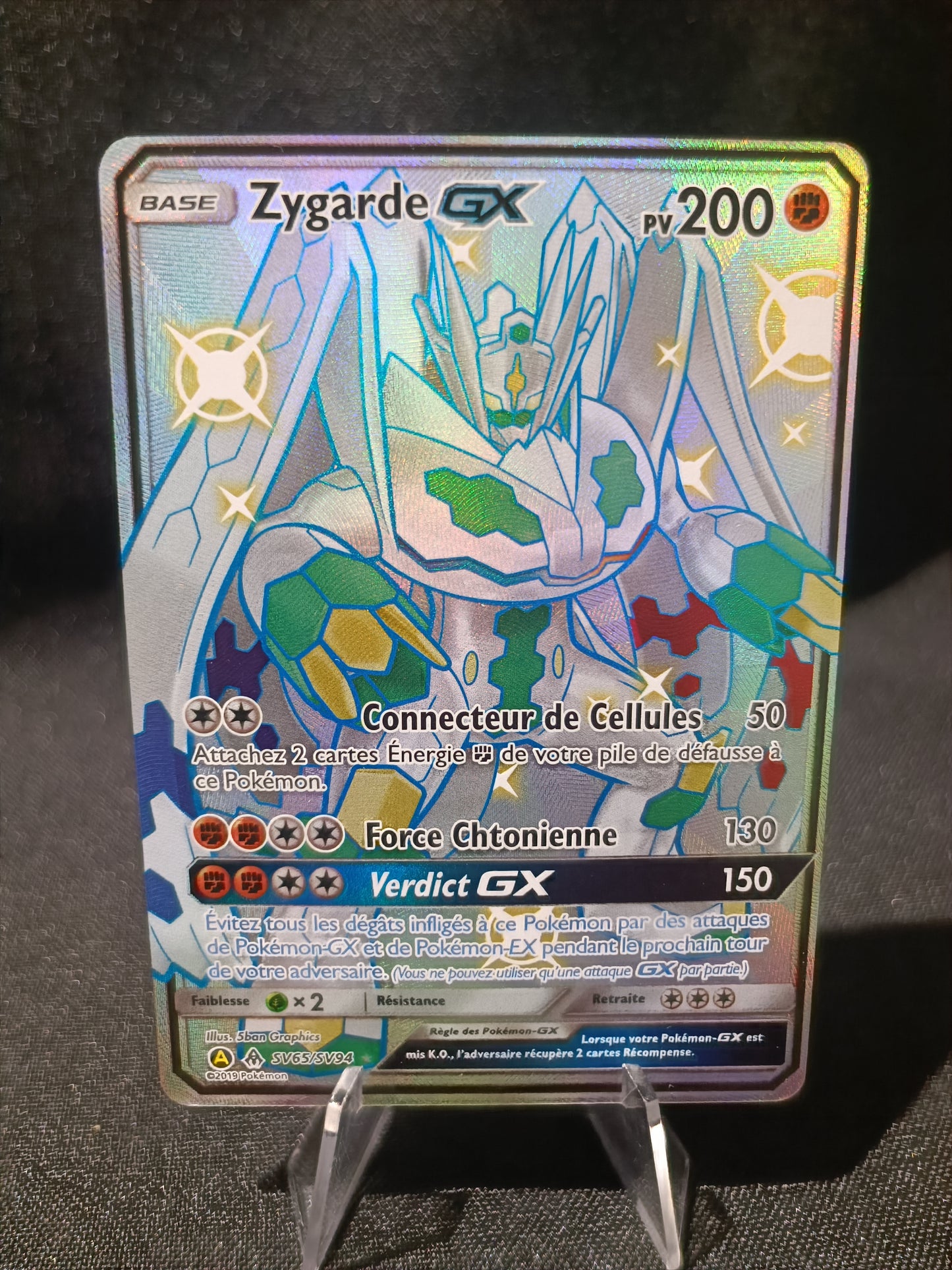 Zygarde Shiny Full art - Destinée Occulte - SV65/SV94