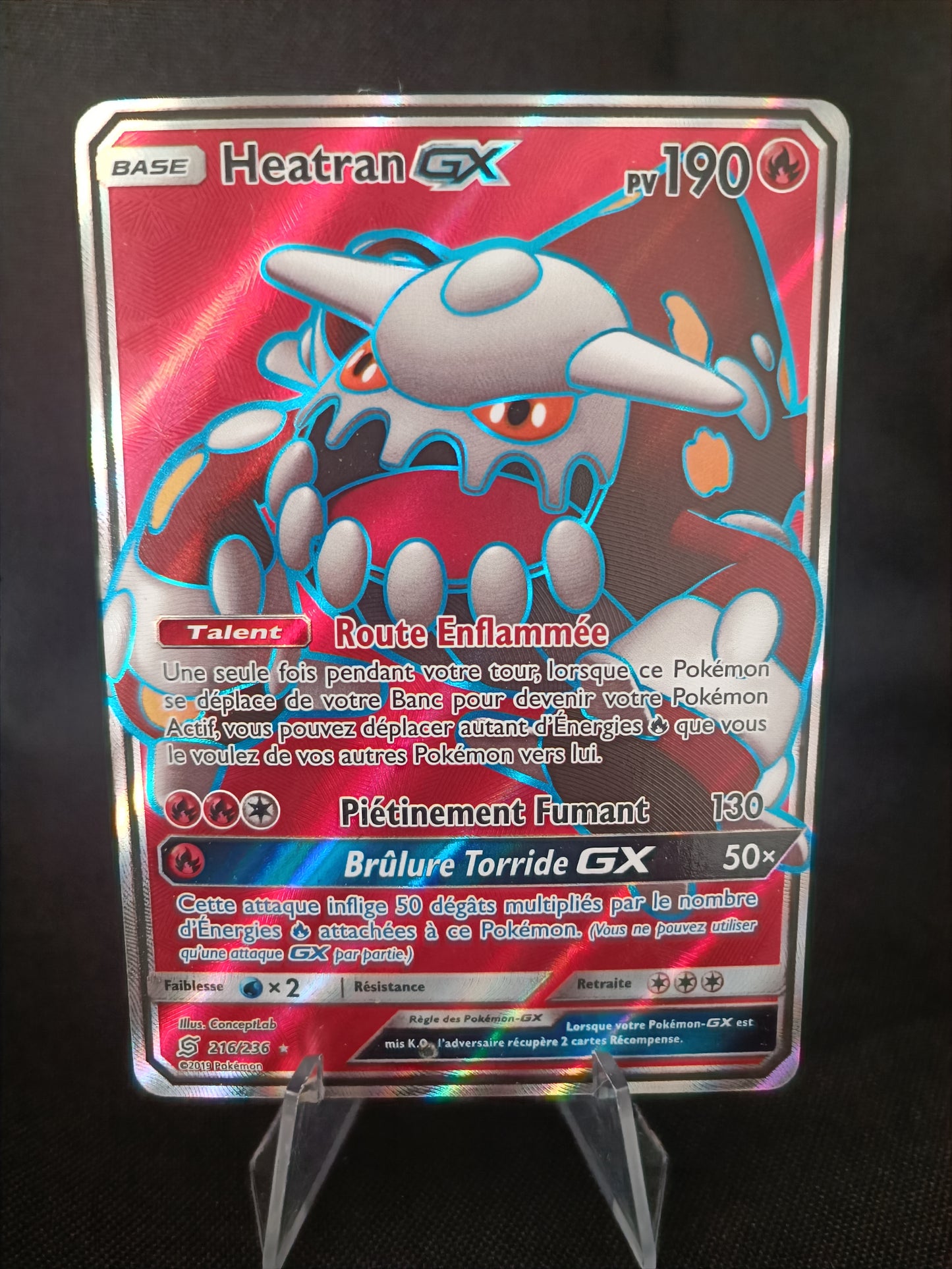 Heatran Gx Full art - Harmonie Des Esprits - 216/236
