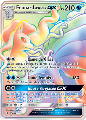 Feunard GX Rainbow - Gardiens Ascendants - 150/145
