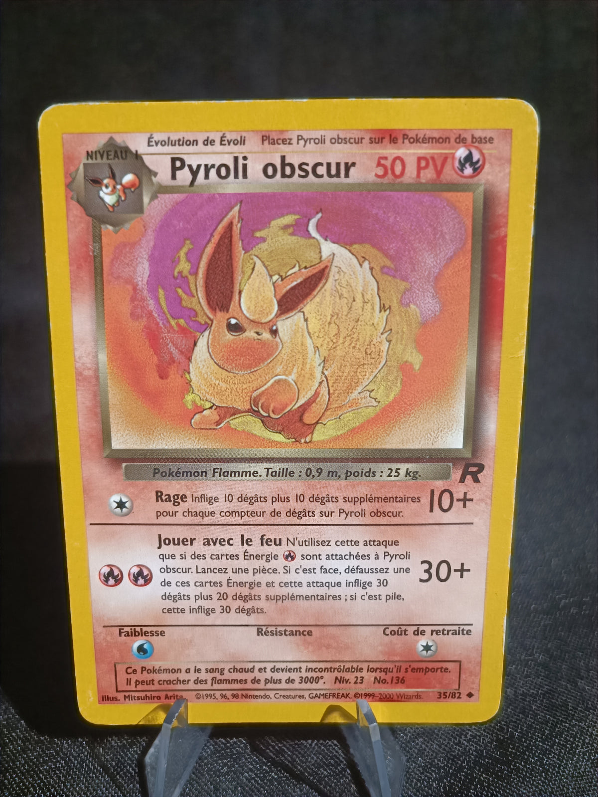Pyroli obscur - Team Rocket - 35/82