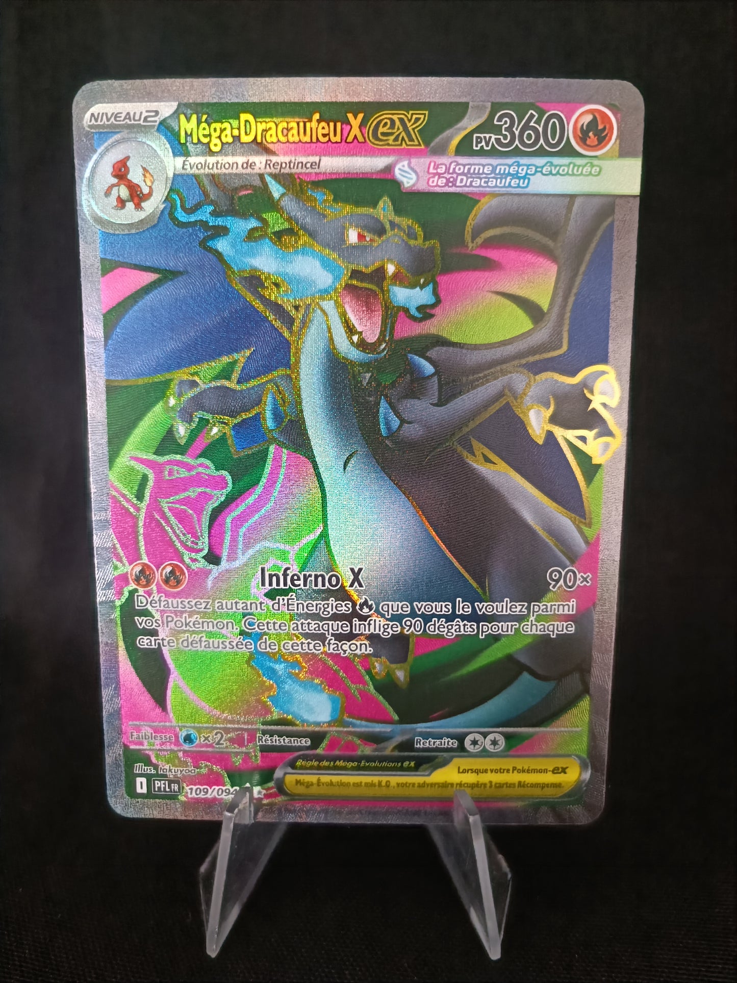 Dracaufeu Full art - Flammes Fantasmagoriques -109/94