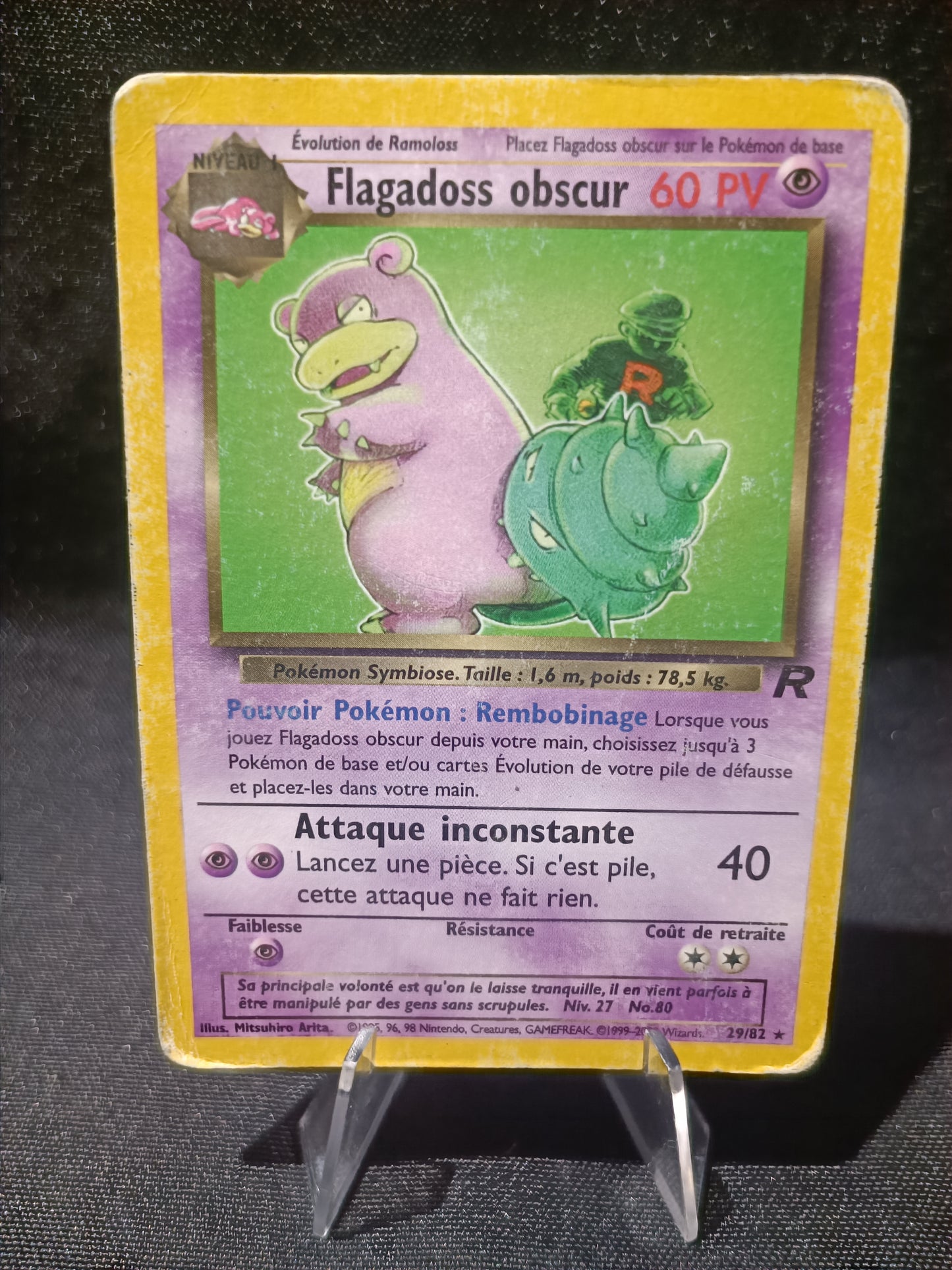 Flagadoss obscur  - Team Rocket - 29/82
