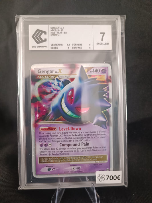 Ectoplasma Niv X CCC 7 - Platine Arceus - 97/99