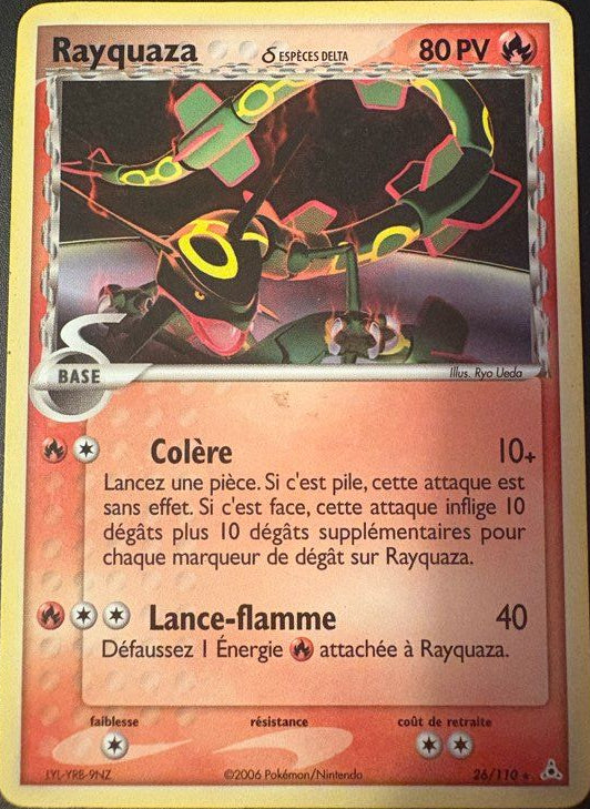 Rayquaza - Bloc Ex Fantôme holon - 26/110