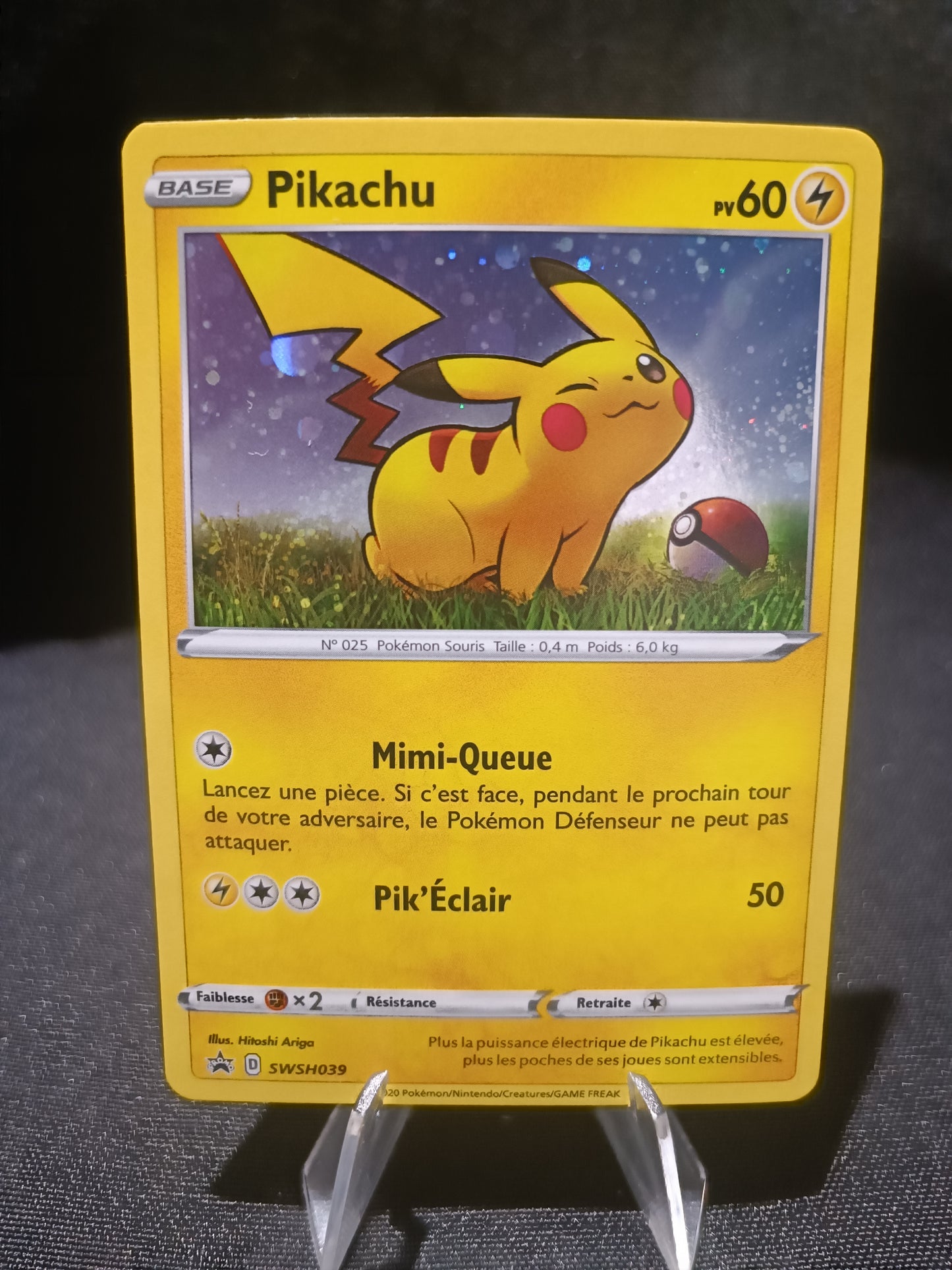 Pikachu holo - Promo - SWSH039