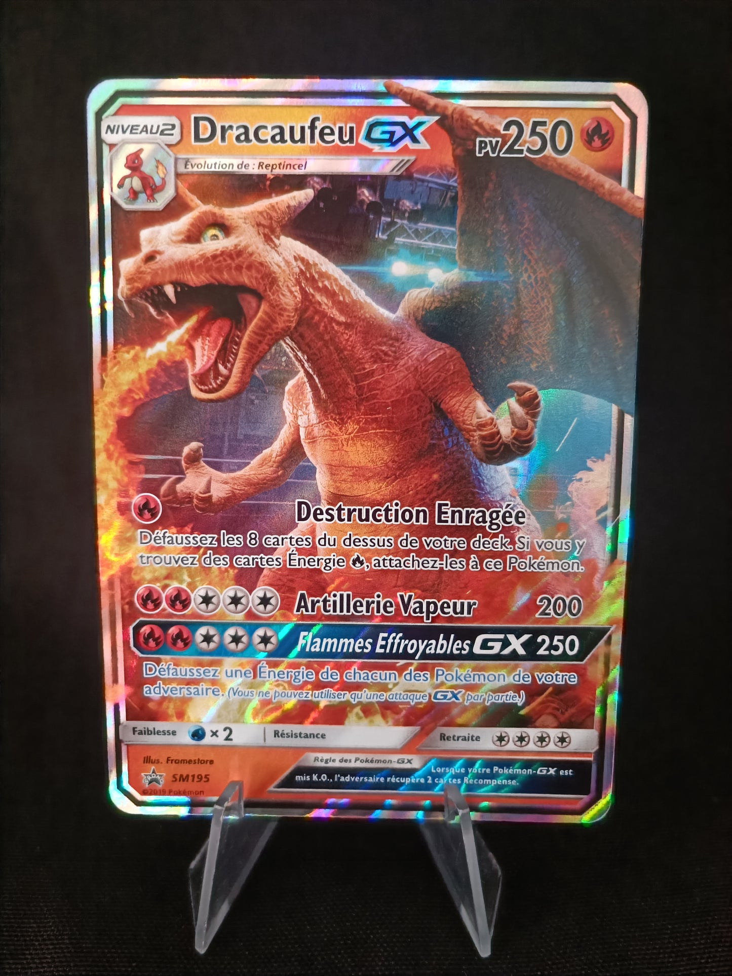 Dracaufeu Gx - Promo  - SM195