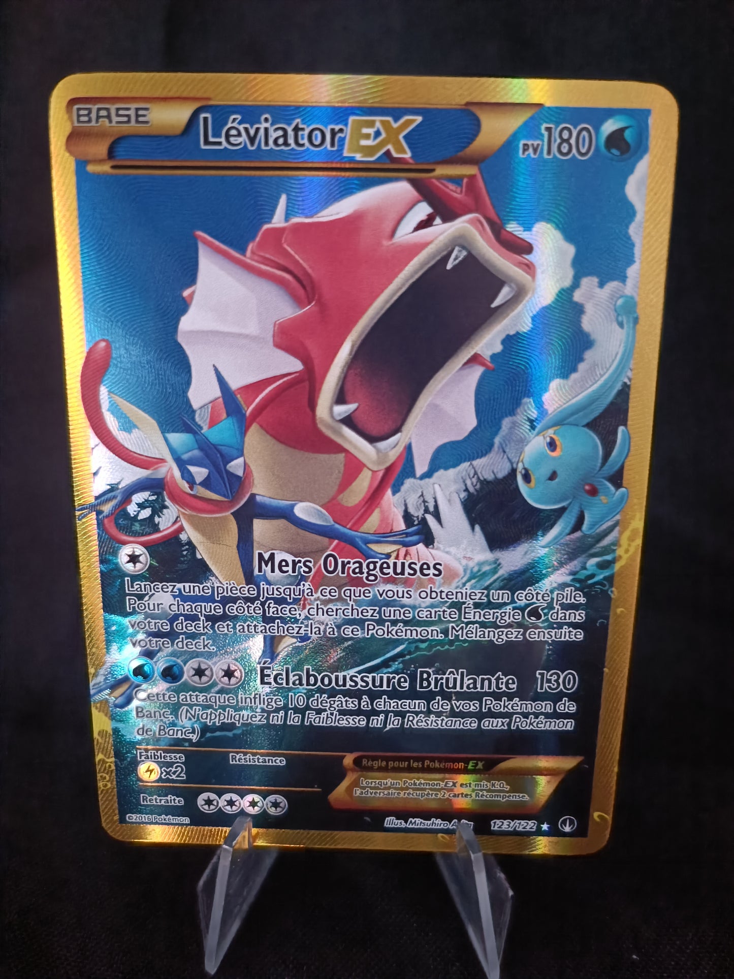 Leviator Ex Gold - Xy Rupture turbo - 123/122