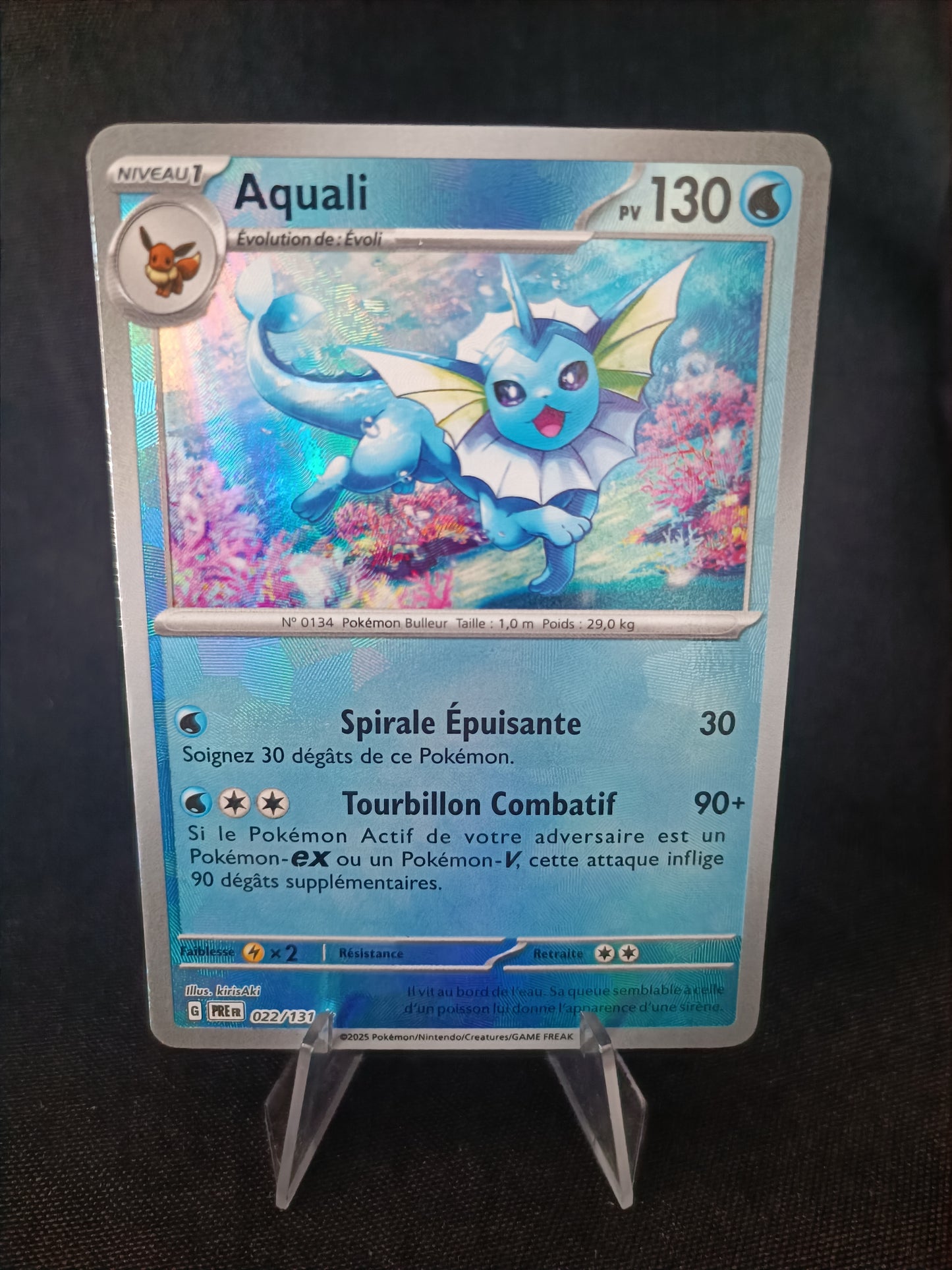 Aquali Pokeball - Evolution Prismatique - 022/131