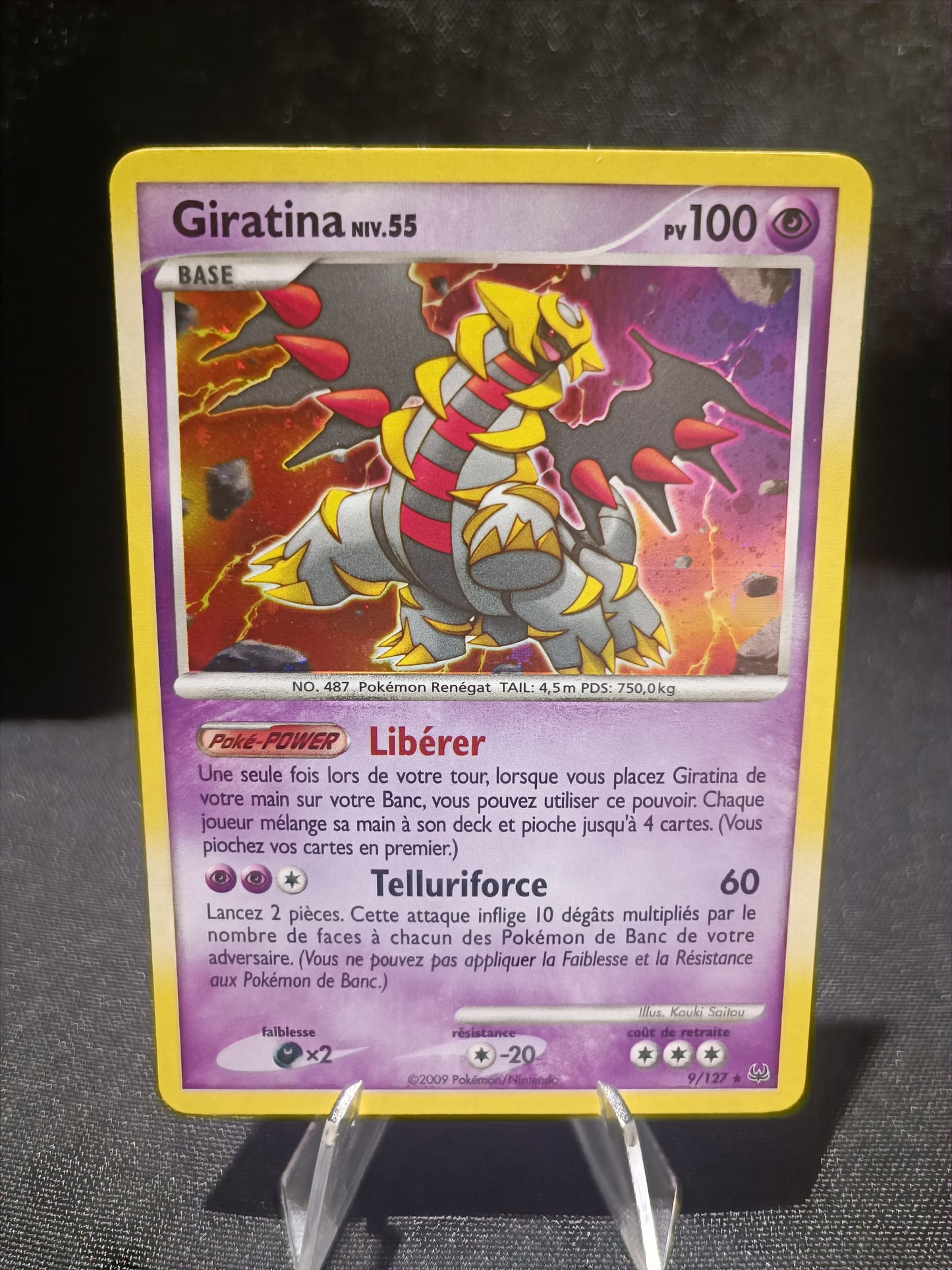 Giratina holo - Platine - 9/127