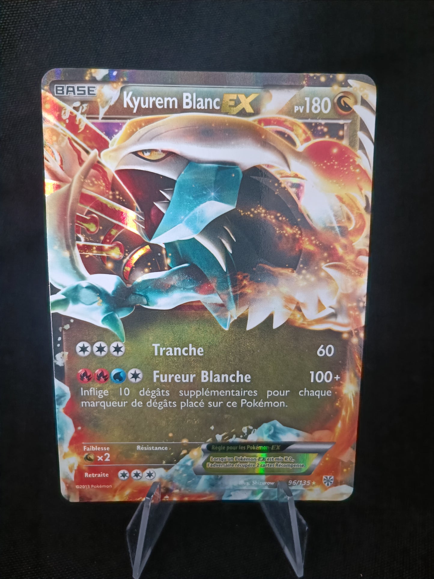 Kyurem Blanc Ex - Tempete Plasma - 96/135