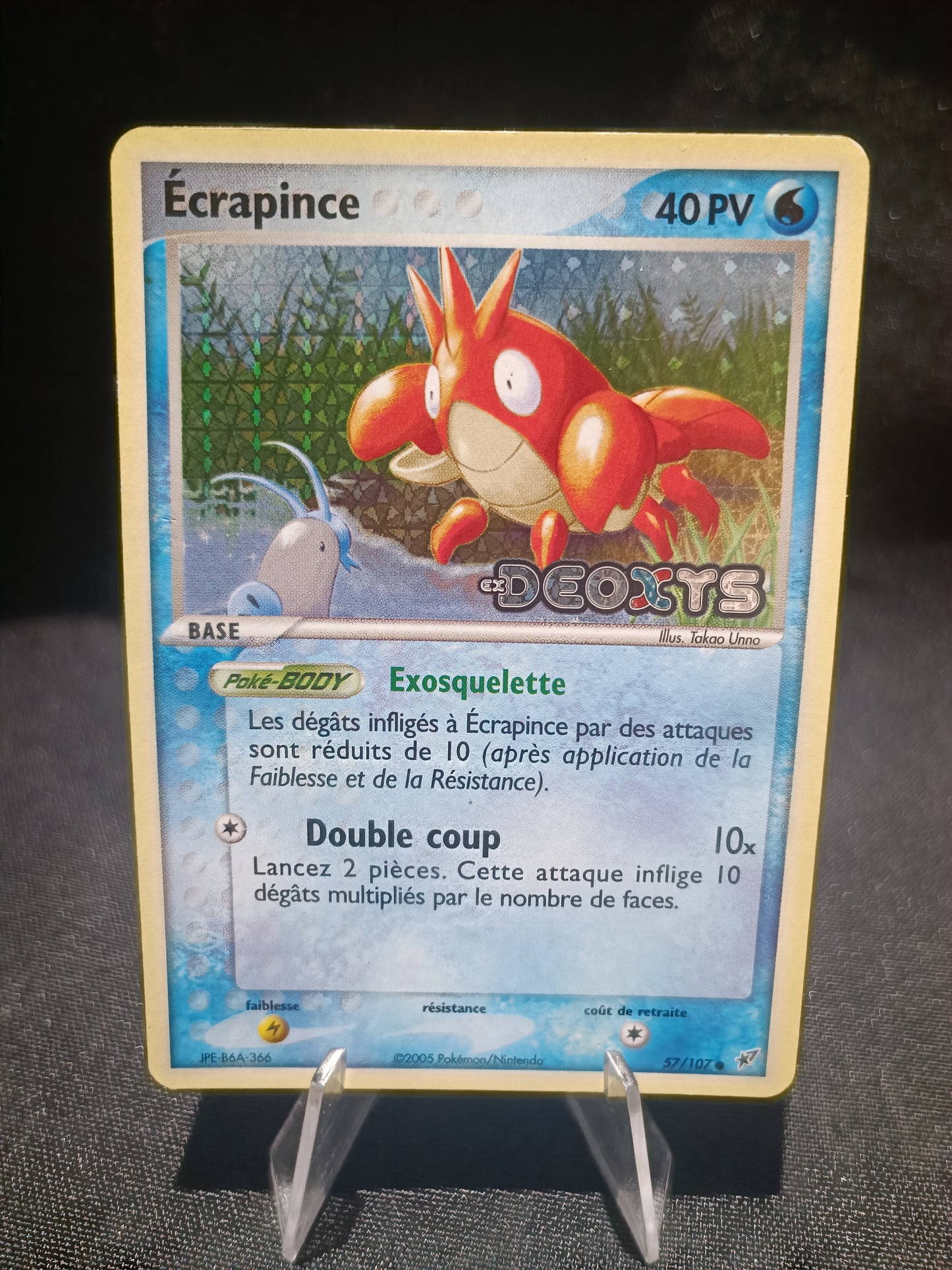 Ecrapince holo - Stamp Ex Deoxys - 57/107