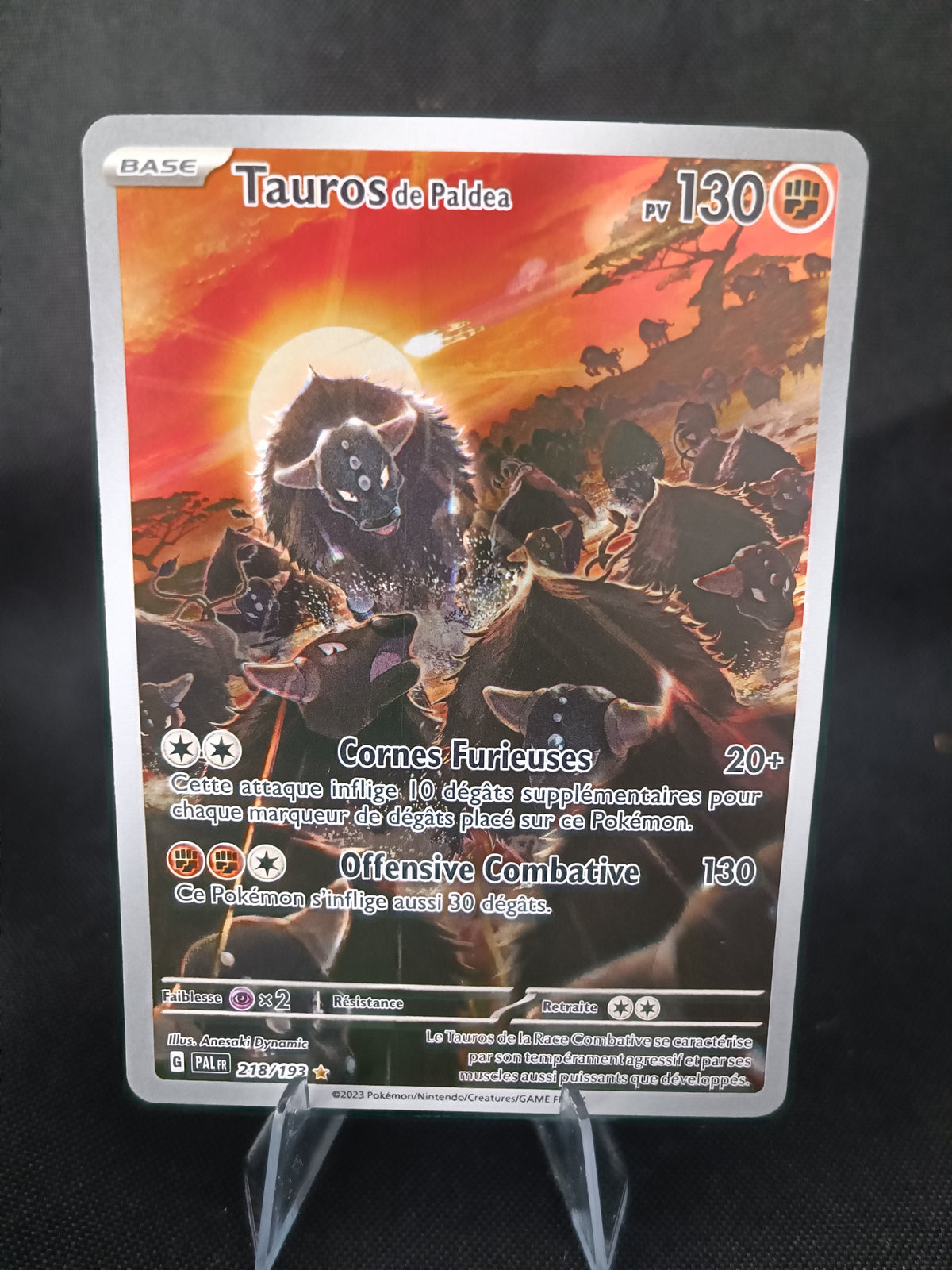 Tauros IR - Evolution à Paldea - 218/193