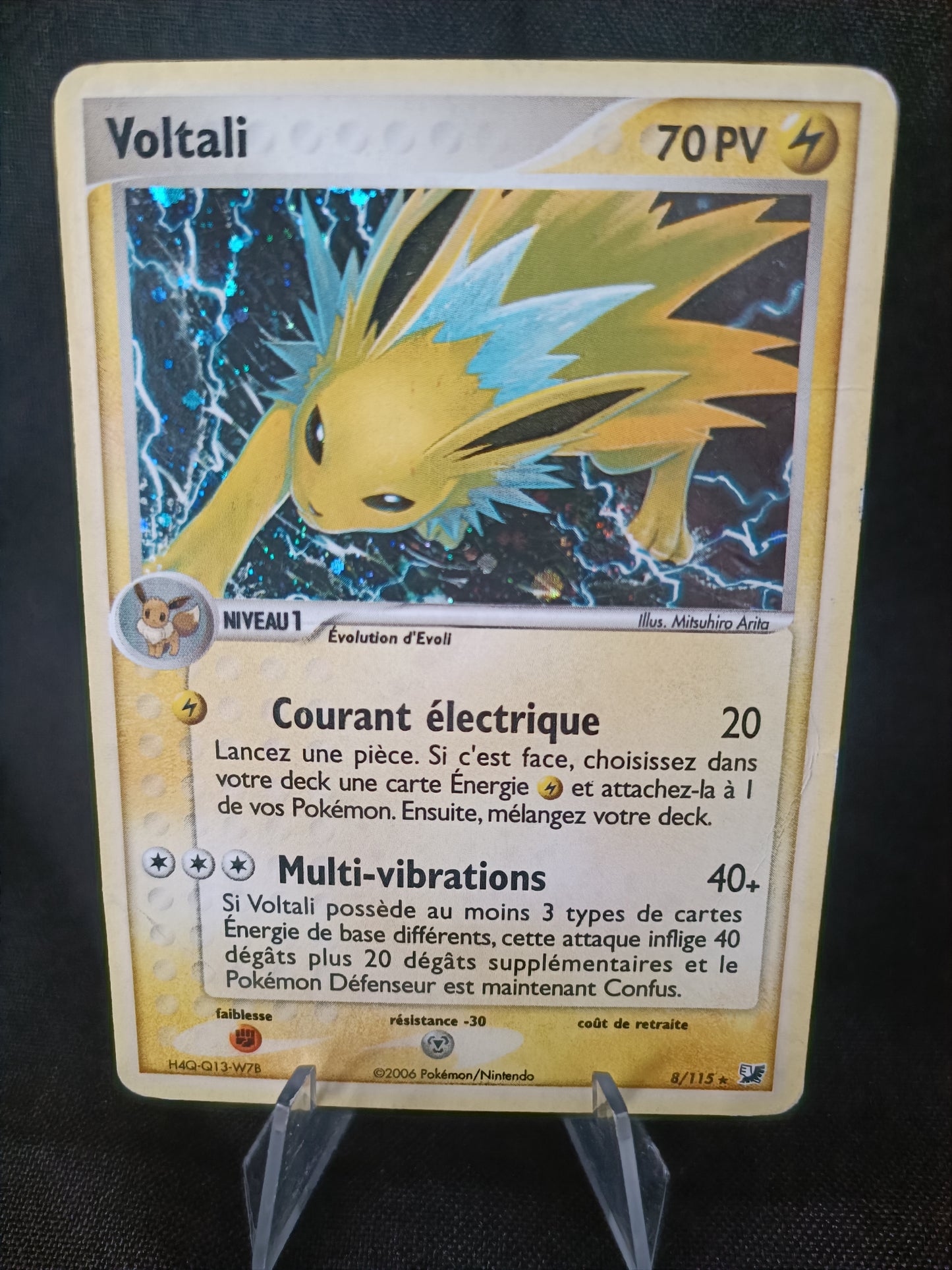 Voltali holo - Bloc Ex Forces cachées - 8/115