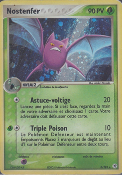 Nostenfer holo - Bloc Ex Legendes oubliées - 3/101