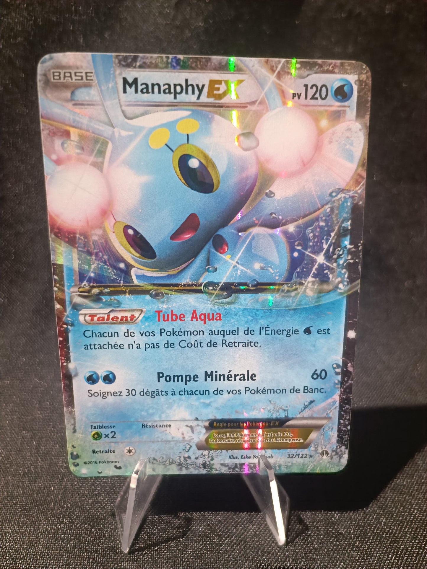 Manaphy Ex - Xy Rupture turbo - 32/122