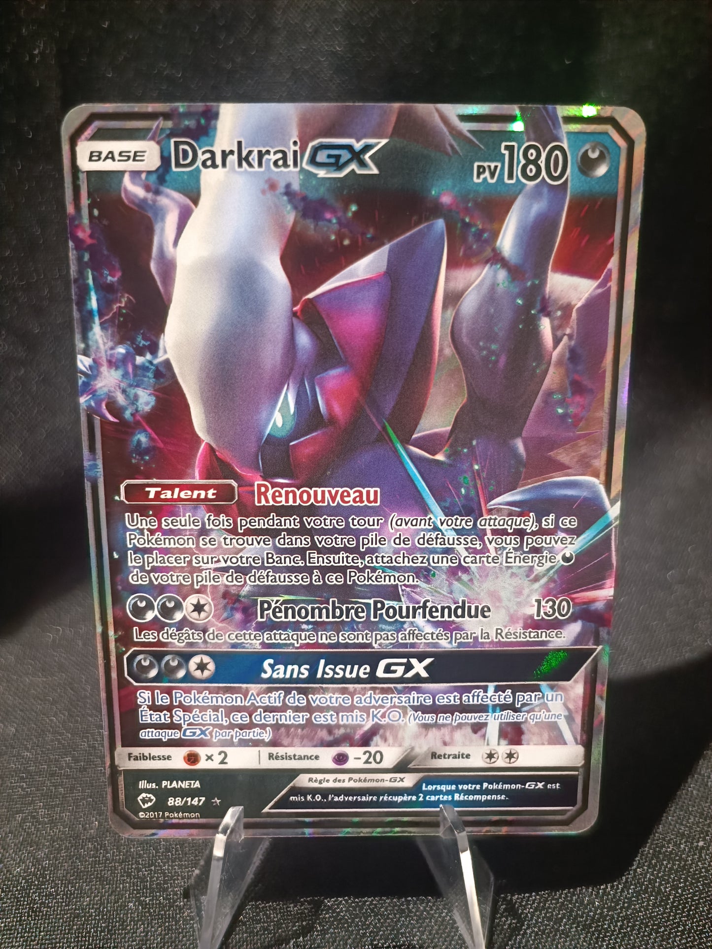 Darkrai GX - Ombres Ardentes - 88/147