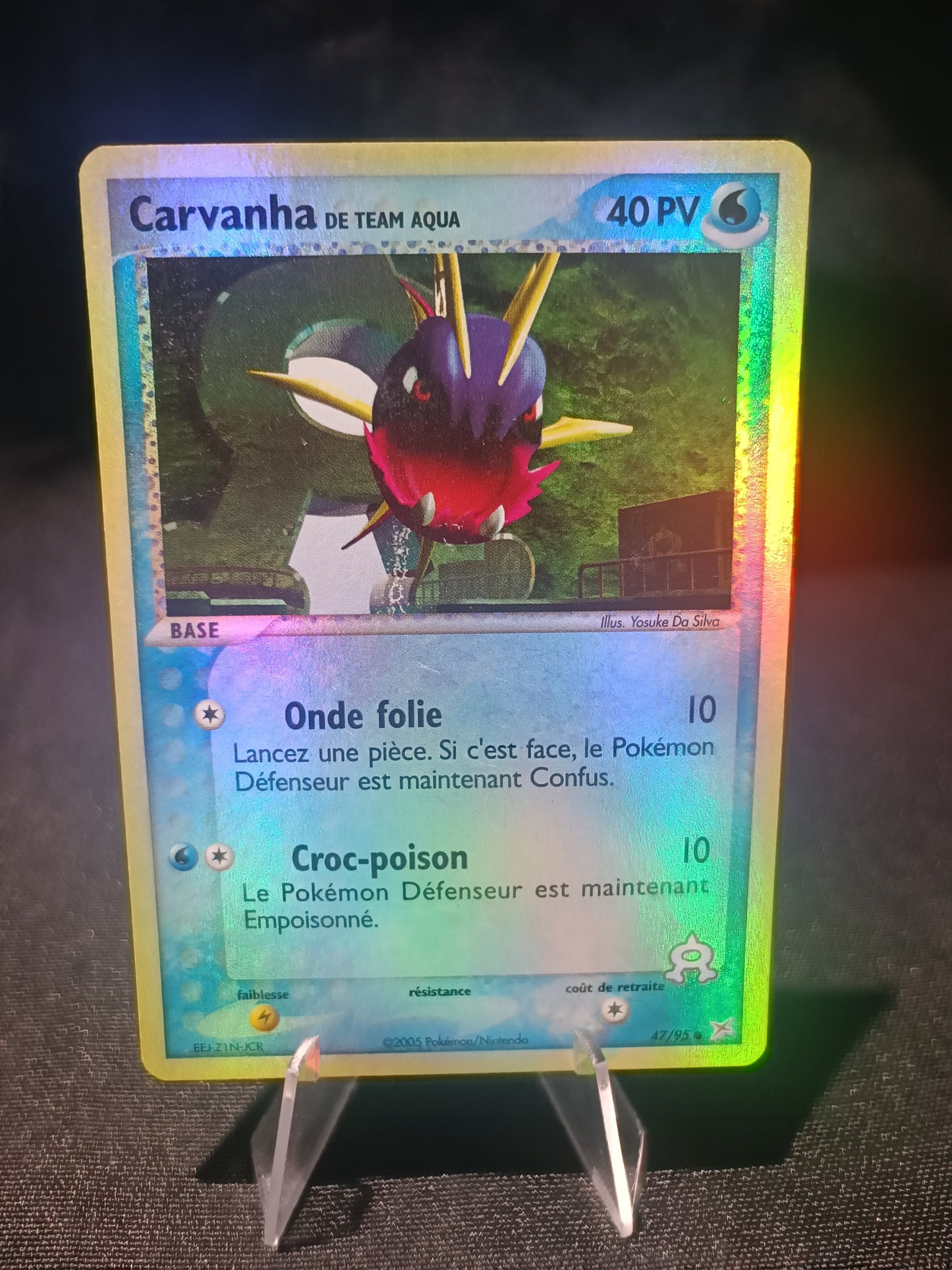 Carvanha reverse - Bloc Ex Team Aqua Magma  - 47/95