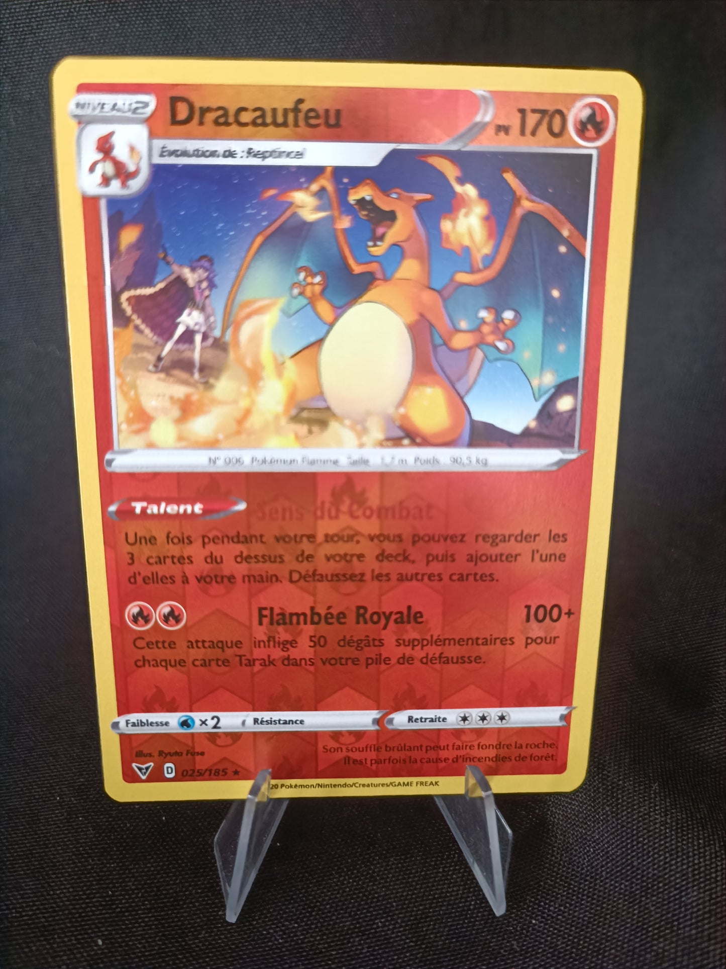 Dracaufeu Reverse - Voltage Eclatant -025/185