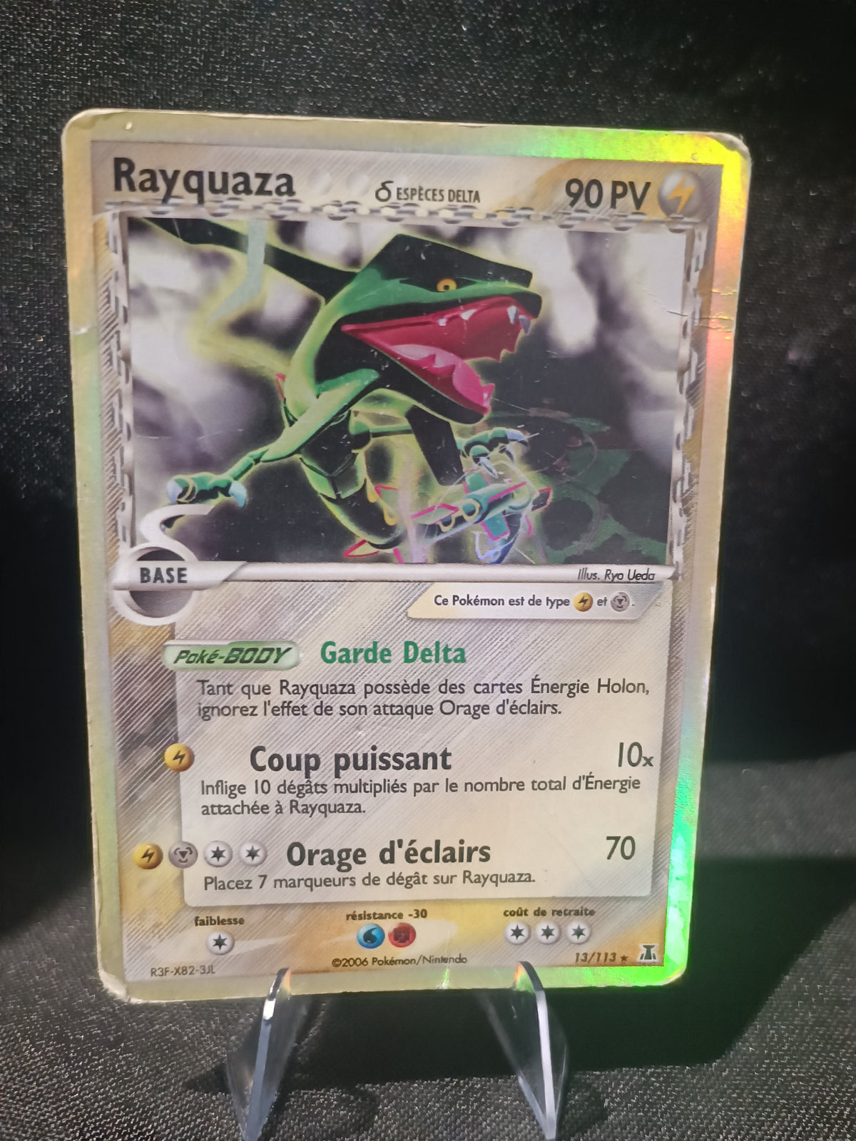Rayquaza holo - Bloc Ex Espèce delta - 13/113