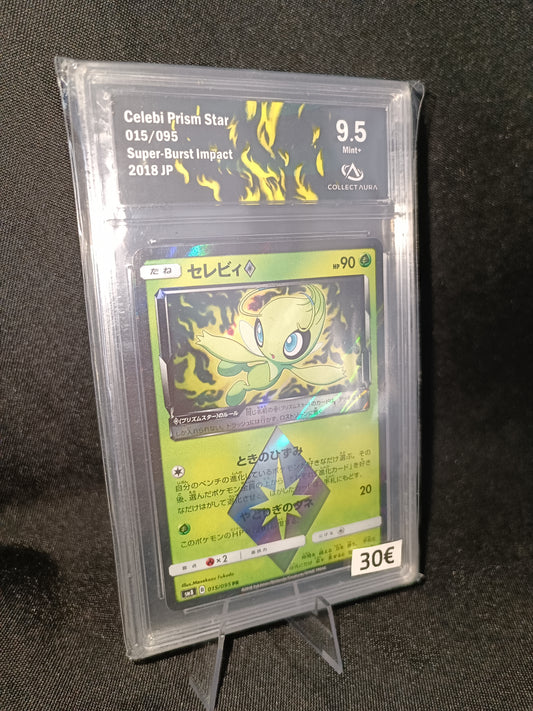 Celebi Prisme Collect aura 9.5 - Sm8 Japonais - 015/095