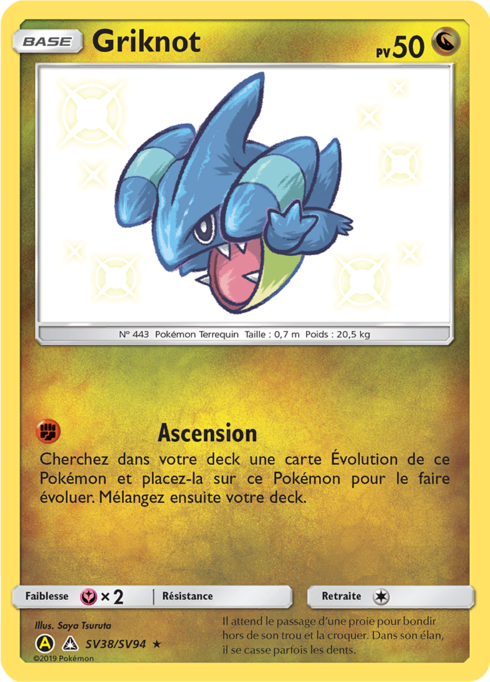 Griknot Shiny - Destinée Occulte - SV38/SV94