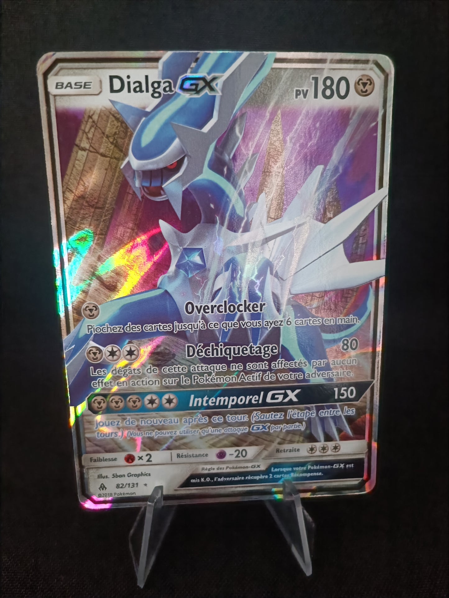 Dialga Gx - Lumière Interdite - 82/121