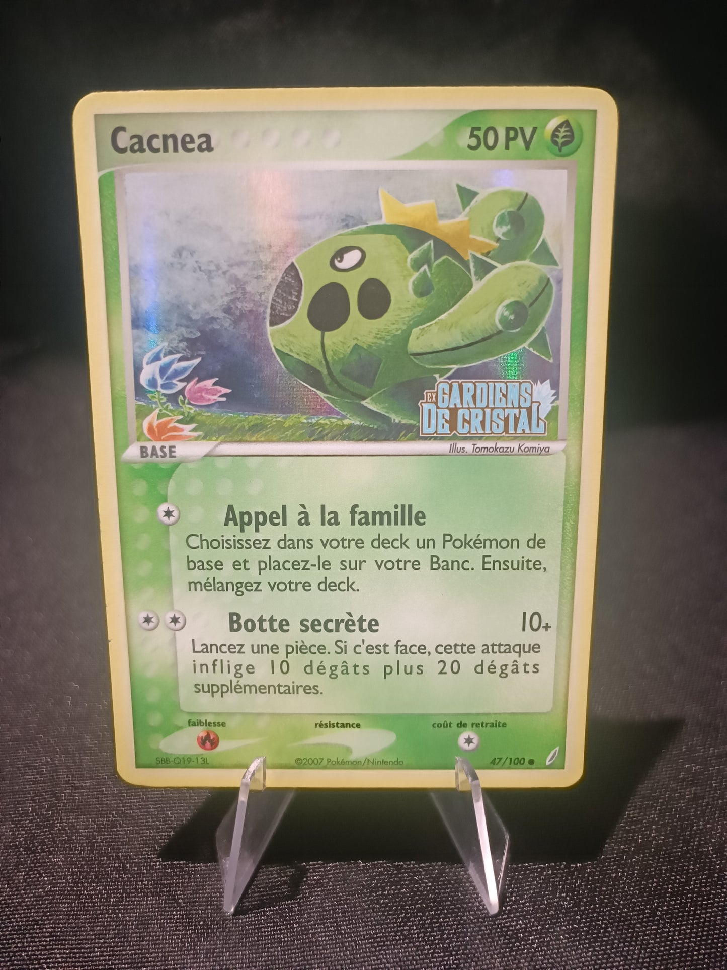Cacnéa Holo - Stamp Ex Gardiens de Cristal  - 47/100