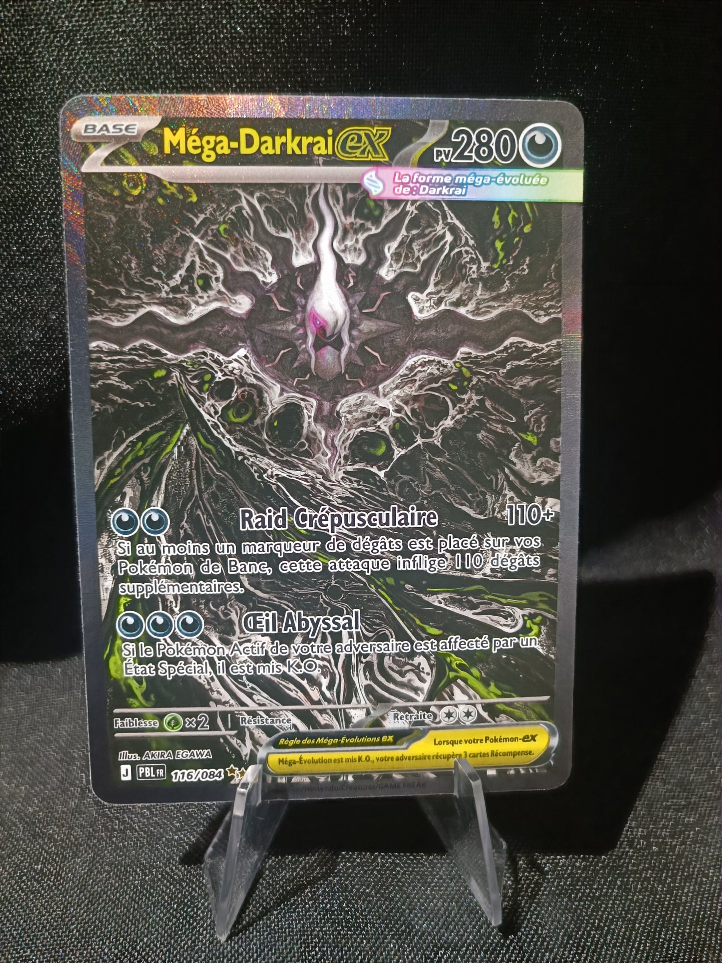 Mega Darkrai Ex Alternative - Nuit Noire - 116/084