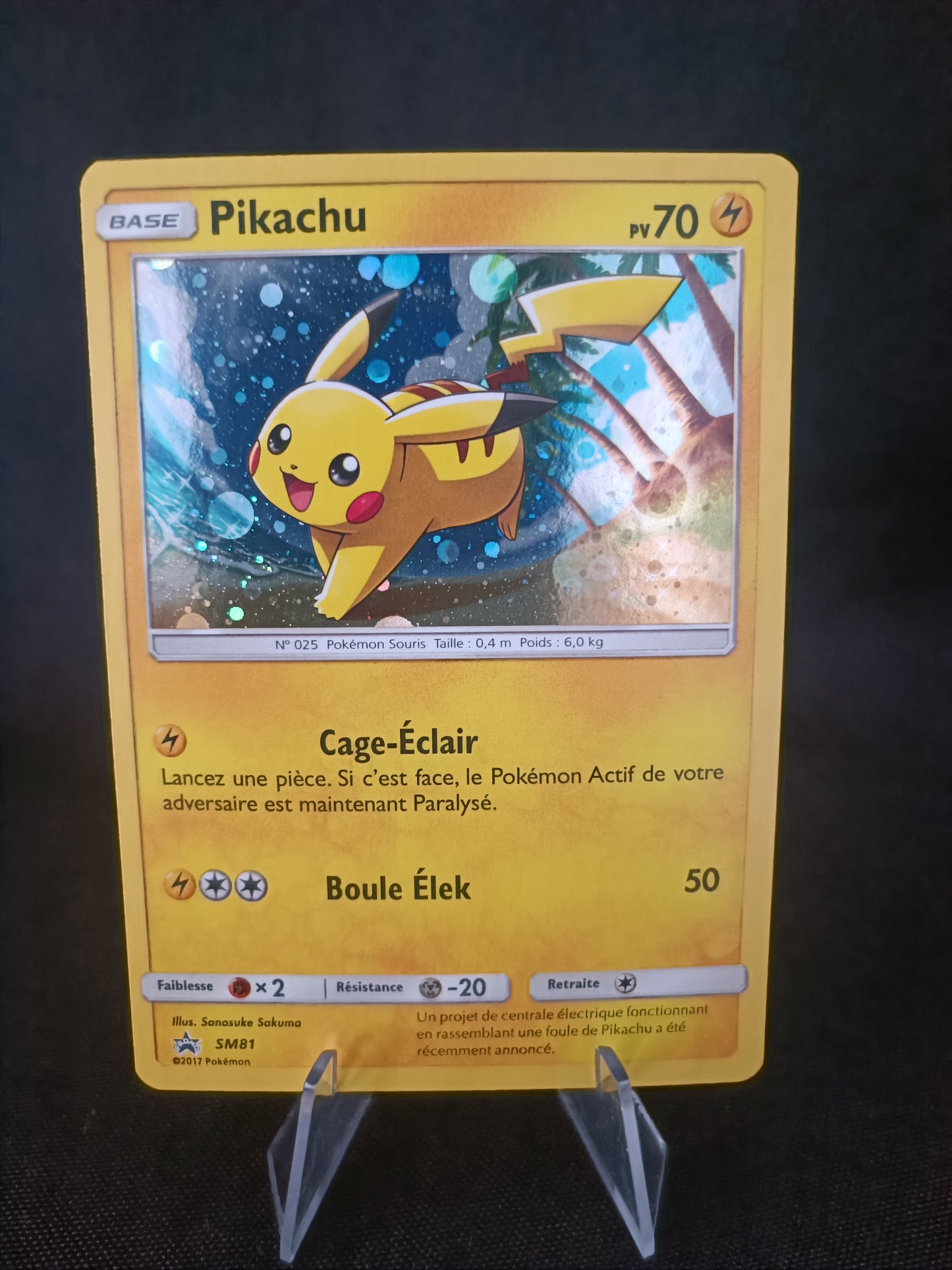 Pikachu Holo - Promo - SM81