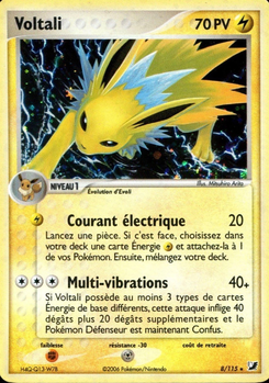 Voltali holo - Bloc Ex Forces cachées - 8/115