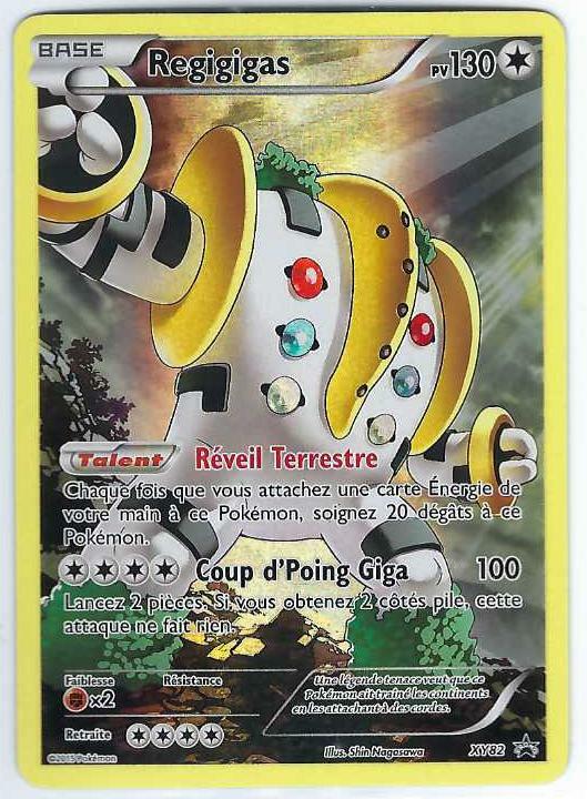 Regigigas Semi Full art - Promo  - XY82