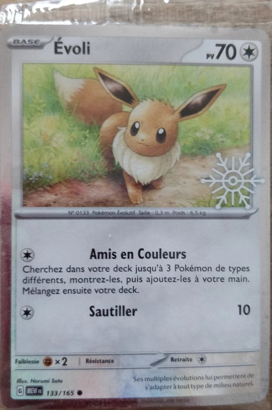 Evoli  holo - 151 Promo Calendrier - 133/165