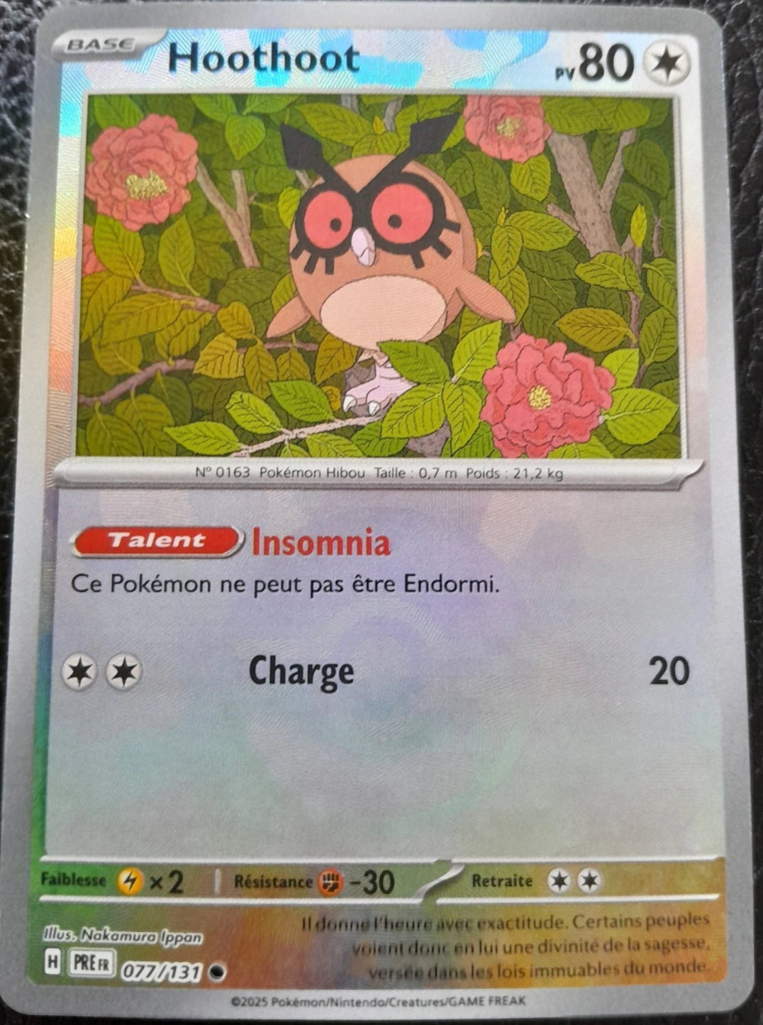 Hoot Hoot  Pokeball - Evolutions Prismatiques - 077/131