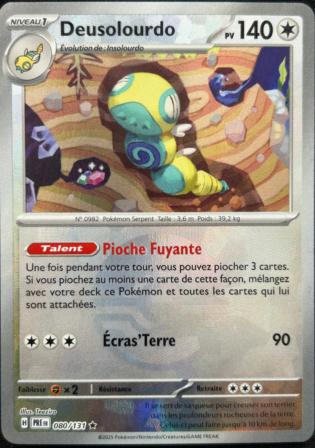 Deusolourdo Pokeball - Evolutions Prismatiques - 080/131