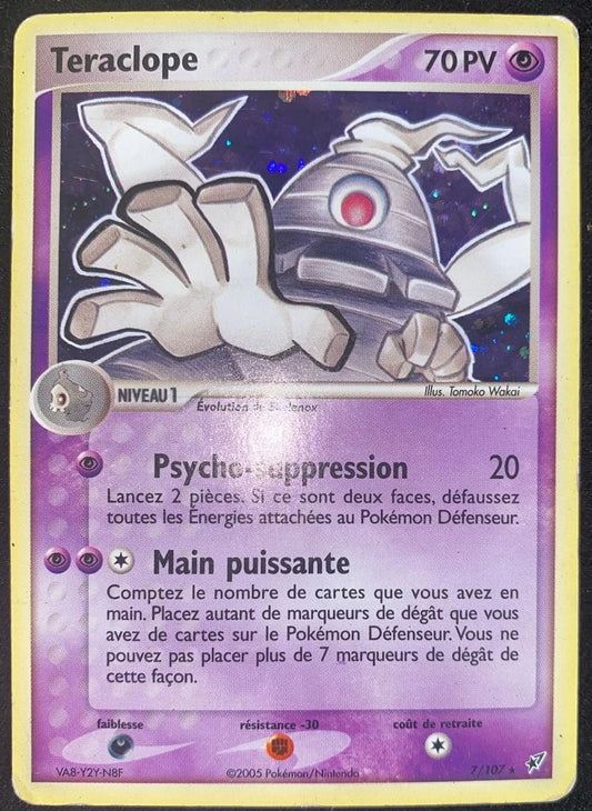 Terraclope holo - Bloc Ex Deoxys - 7/107