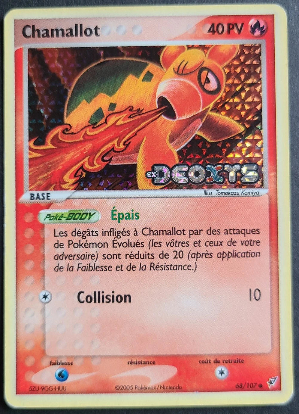 Chamallot holo - Bloc Ex Deoxys - 68/107