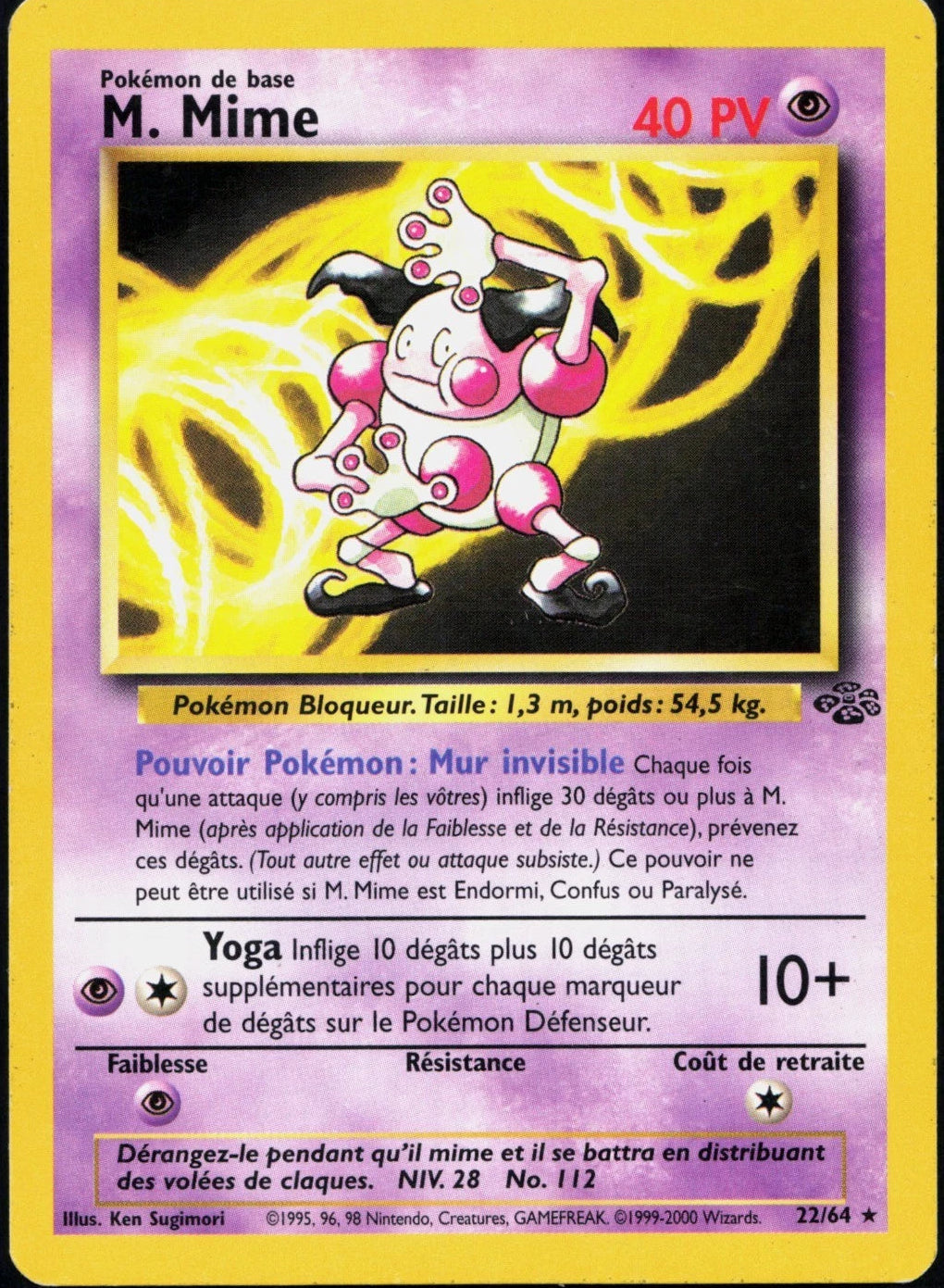 M Mime  - Jungle - 22/64