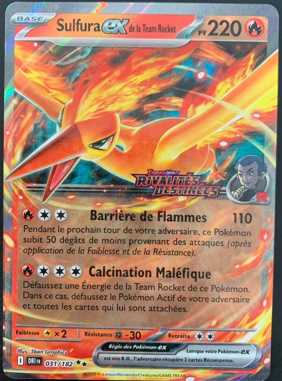 Sulfura Ex  - Stamp Rivalités Destinées - 031/182