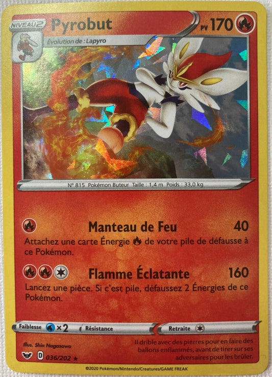 Pyrobut Holo prisme - Epée et Bouclier - 036/202
