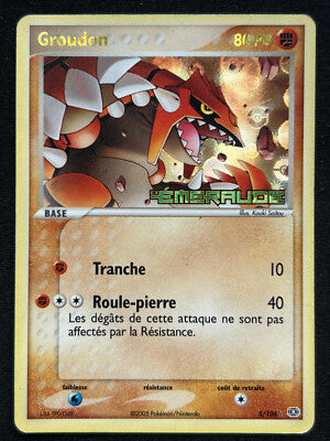 Groudon reverse - Stamp Ex Emeraude - 5/106