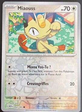 Miaouss Reverse - 151 - 052/165