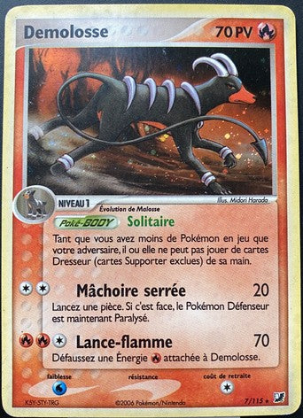 Demolosse holo - Bloc Ex Forces cachées -7/115