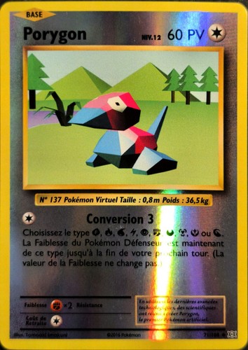 Porygon Reverse - Xy Évolution - 71/108