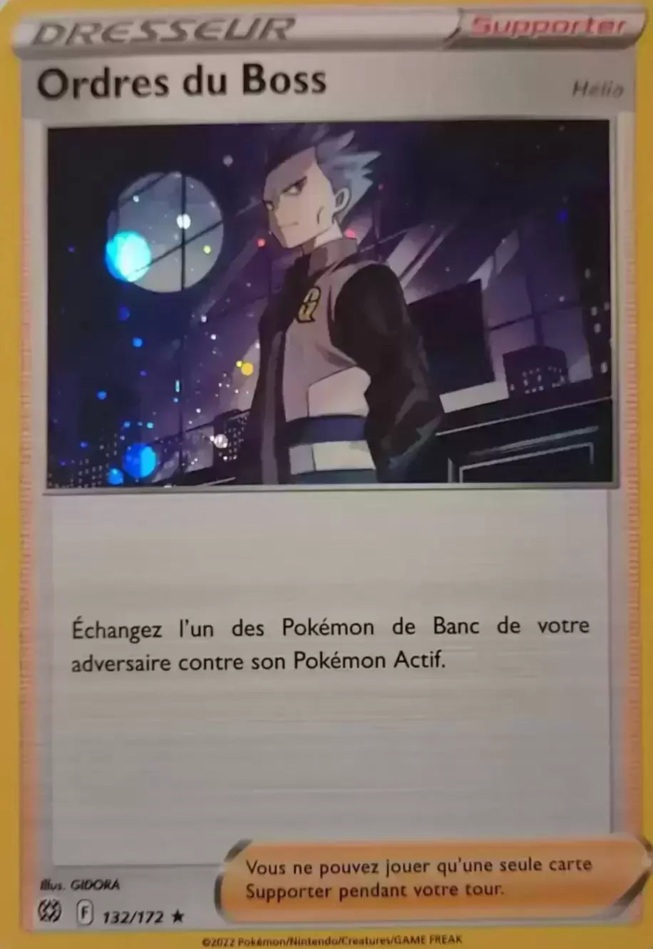 Ordres du boss Holo Cosmo - Stars étincelantes - 132/172