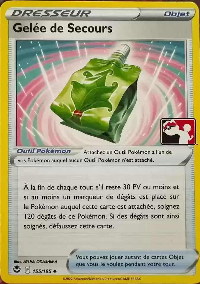 Gellée de Secours  - Tempête argentée Play Pokémon  - 155/195